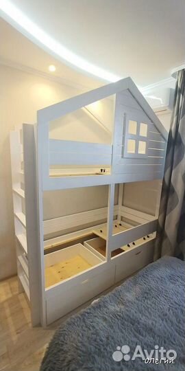 Детская кровать домик