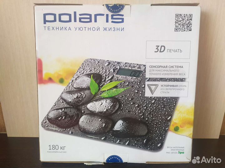 Весы напольные Polaris PWS 1831DG Spa 180 кг