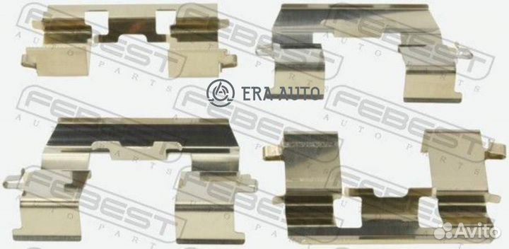 Febest 0303-accf Комплект монтажный для дисковых к