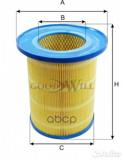 Фильтр воздушный ag470 Goodwill