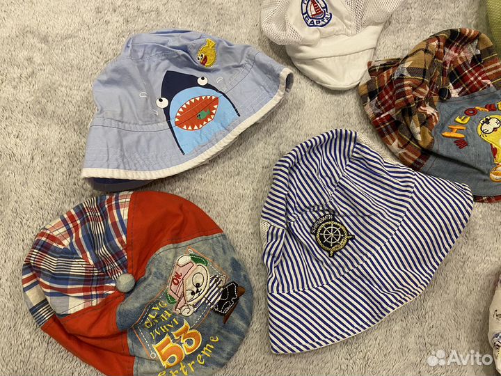 Панамы кепки бейсболки 1-2-3-4 г