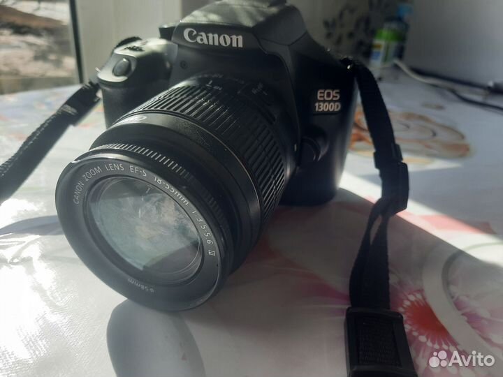 Зеркальный фотоаппарат canon eos 1300d