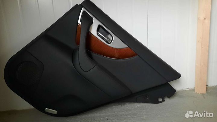 Обшивки дверей infiniti чёрная