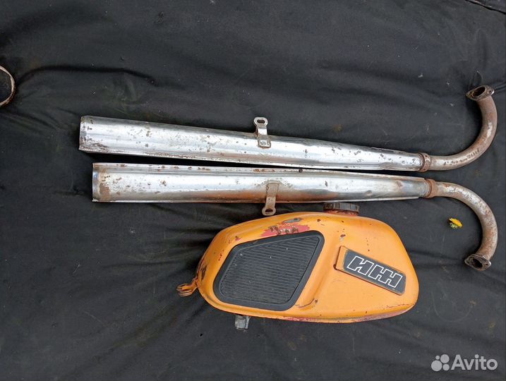 Глушитель на мотоцикл иж