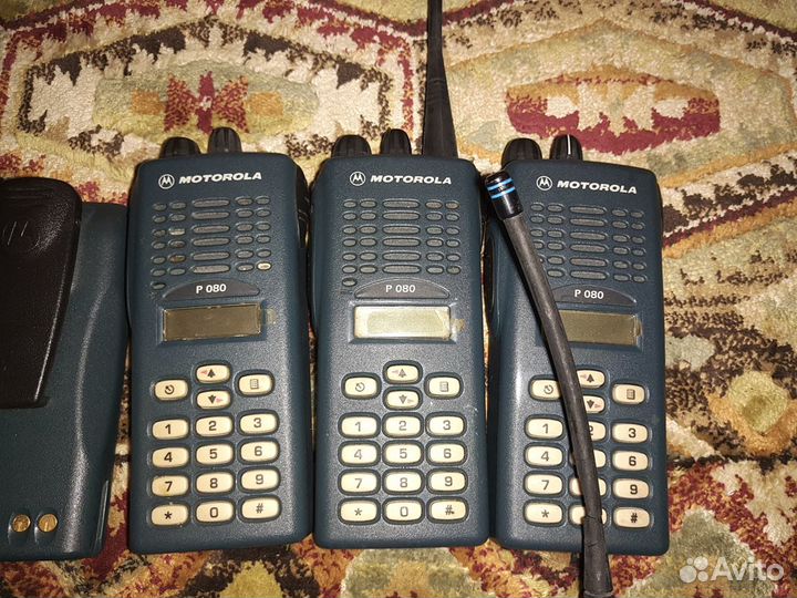 Рация motorola p080 + vertex standart + kenwood
