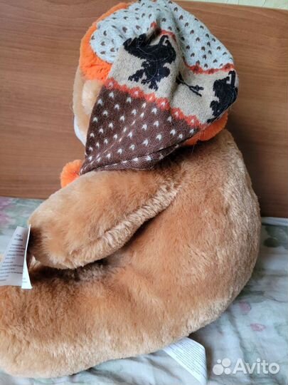 Плюшевый медведь 50 см. С карманом на замке