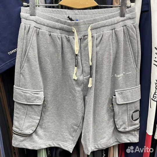 Шорты спортивные с карго карманами Off White