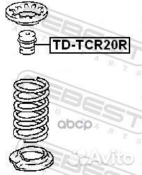 Отбойник амортизатора зад прав/лев ;toyota