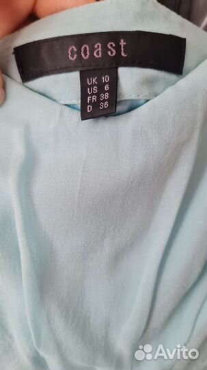 Платье coast sky blue maxi