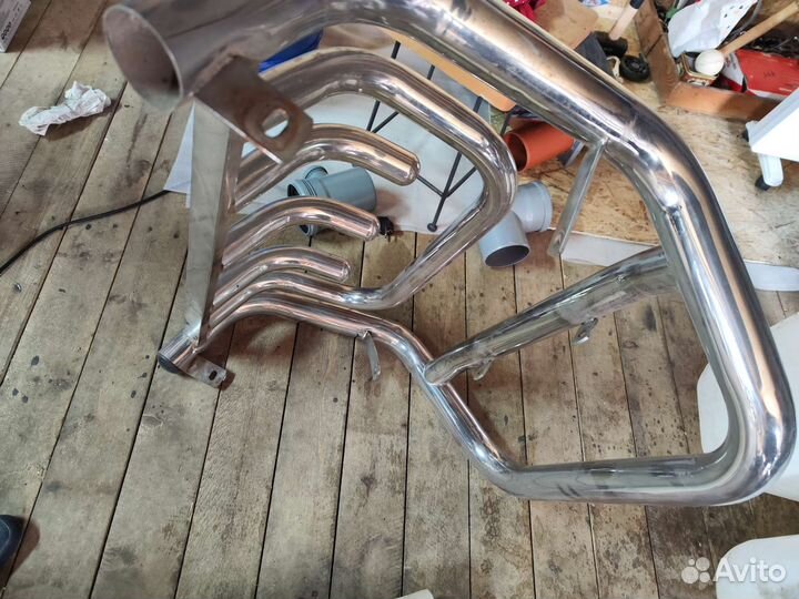 Защита переднего бампера niva