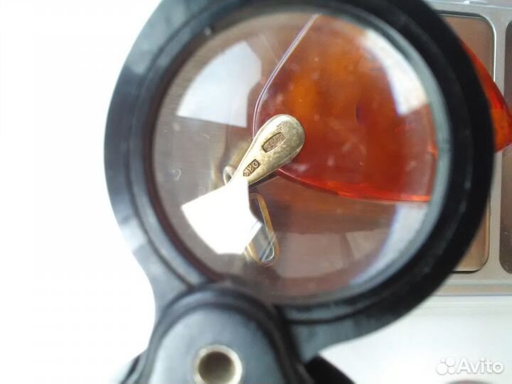 Винтажные украшения - серебро, янтарь