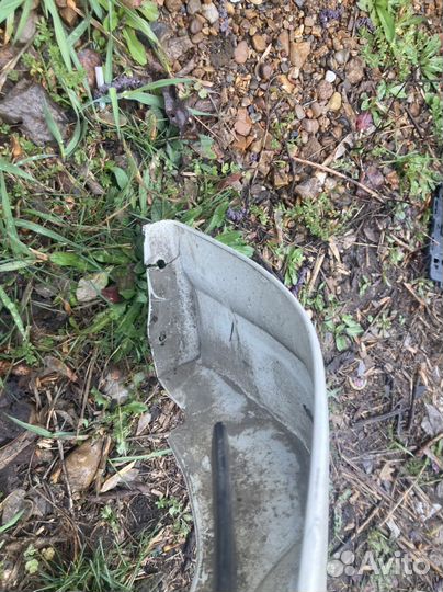 Губа юбка на бампер Honda