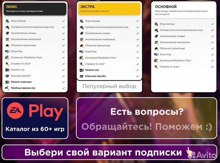 Все лучшие игры подписка PS Plus Extra новинки