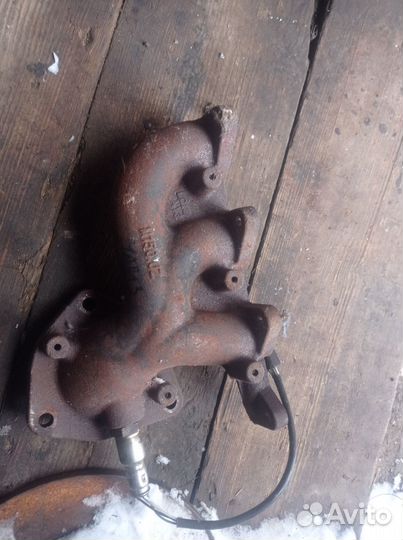 Коллектор выпускной деу матиз