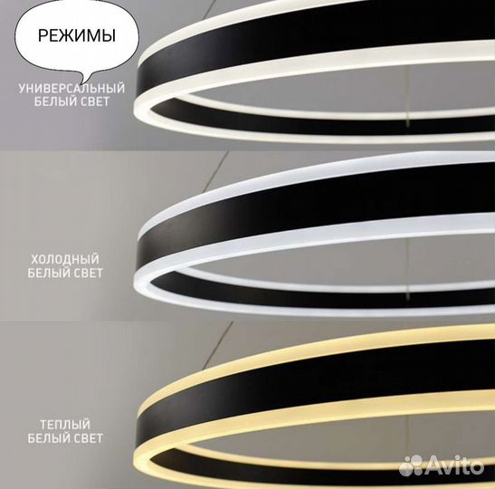 Люстра Светодиодная Светильник Подвесной Разные