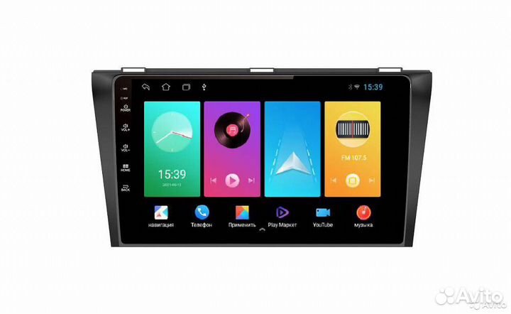 Android магнитола Mazda 3 bl 2009-2013 teyes мазда