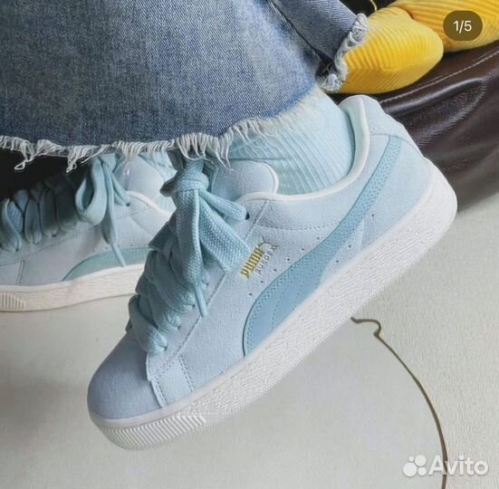 Кеды Puma Suede XL blue