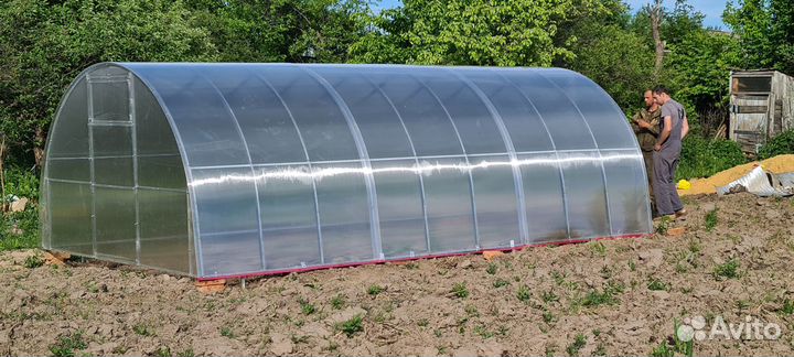 Теплицы арочные. Ширина 3,5 метра. Каркасы теплиц