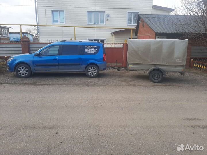Грузоперевозки на Лада Ларгус с прицепом