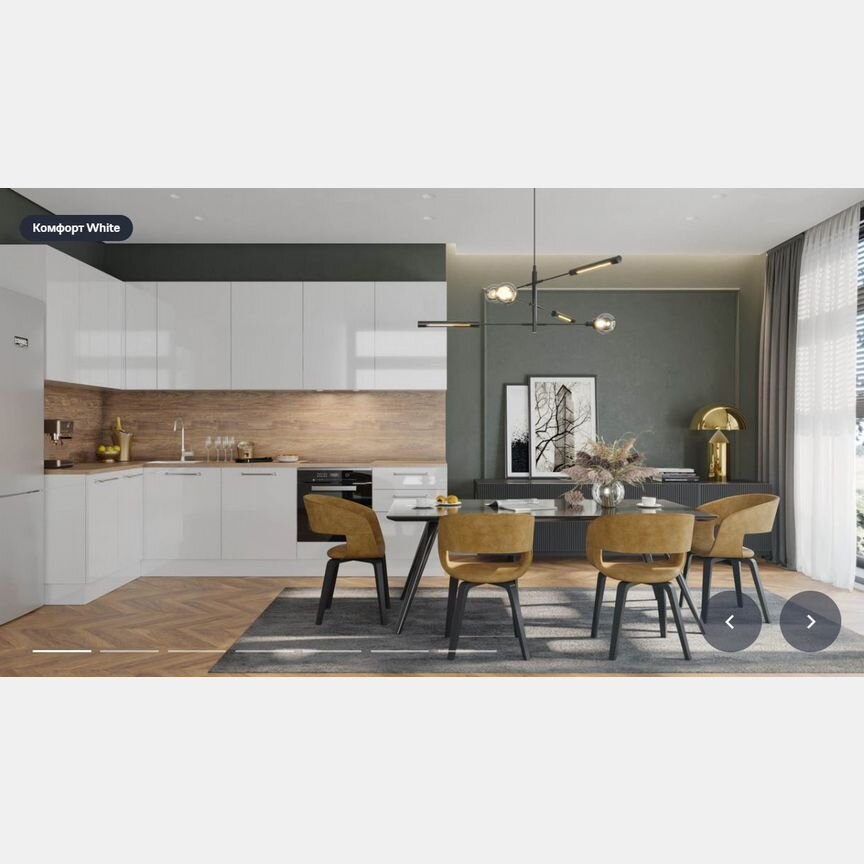 1-к. квартира, 31,1 м², 4/9 эт.
