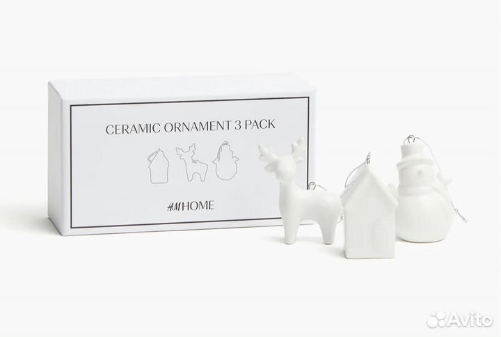 Елочные игрушки HM Home