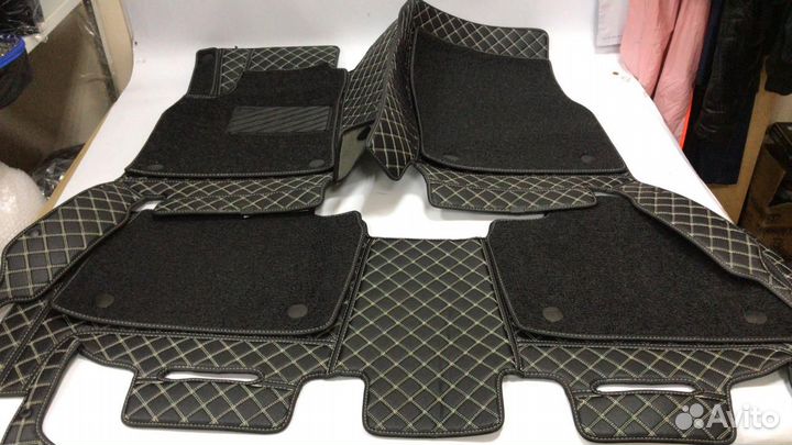 3D Коврики Range Rover Салон Багажник из Экокожи