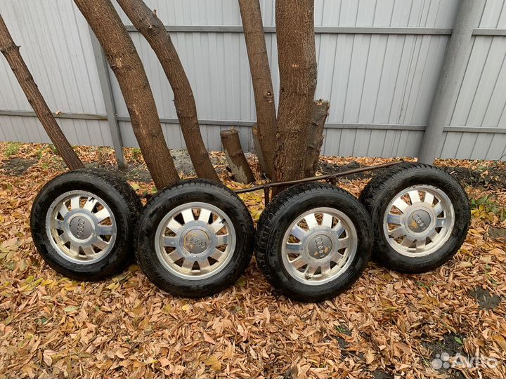 Колеса на audi r15 зимние шипованые