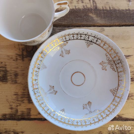 Чайная пара. Кузнецов. Раннее клеймо. Отличная