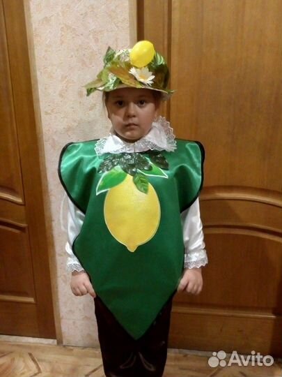 Костюмы фрукты овощи