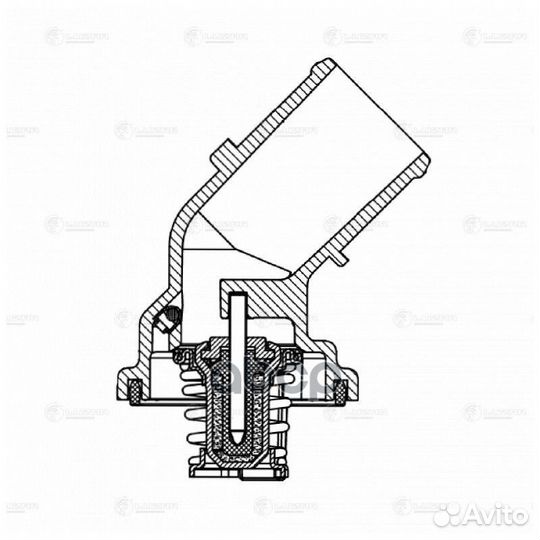 LT 0591 термостат Chevrolet Cobalt 11, Daewoo