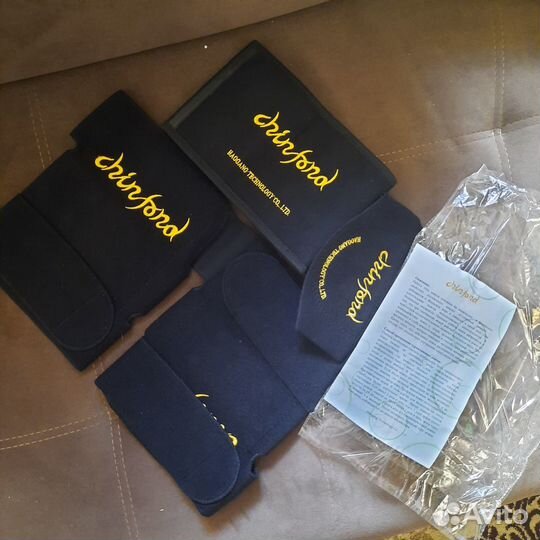 Новый Комплект турмалиновых поясов (для колен, шеи