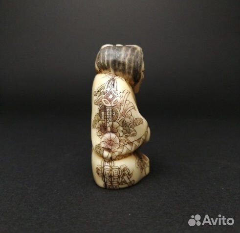 Нэцкэ Фея Луны (кость бегемота)