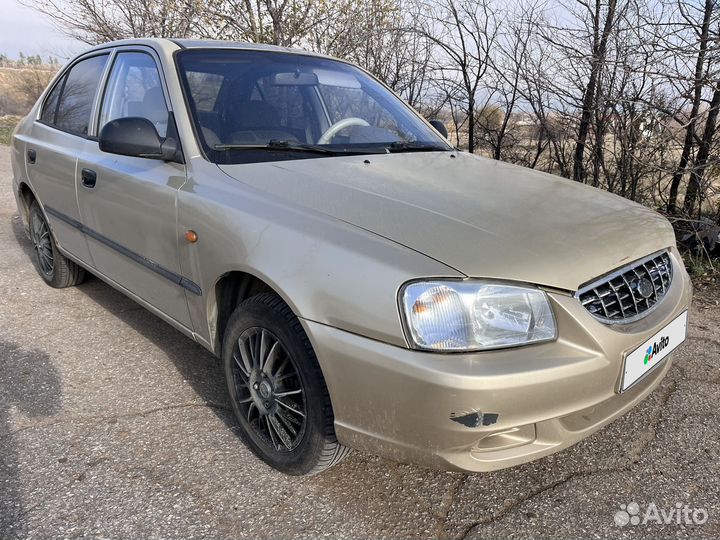 Hyundai Accent 1.5 AT, 2005, 214 000 км
