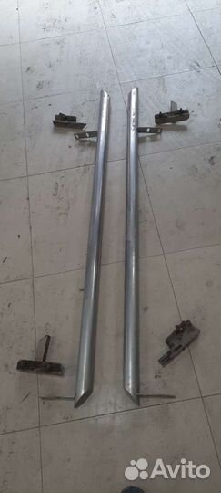 Пороги шкода йети трубы нержавейка