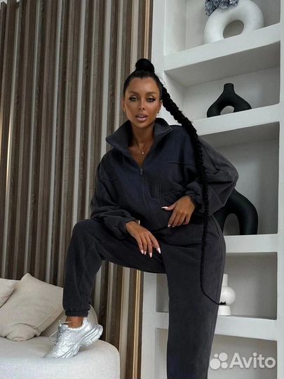 Флисовый костюм женский