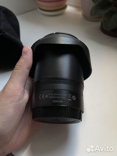 Объектив nikkor z 24 1.8