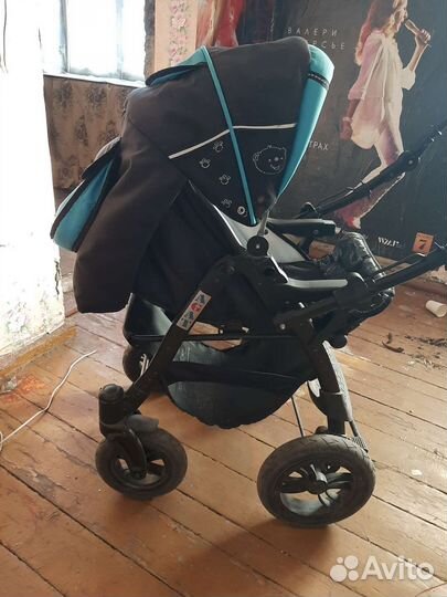 Прогулочная коляска зимний бу