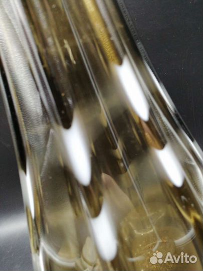 Ваза огромная стекло СССР 