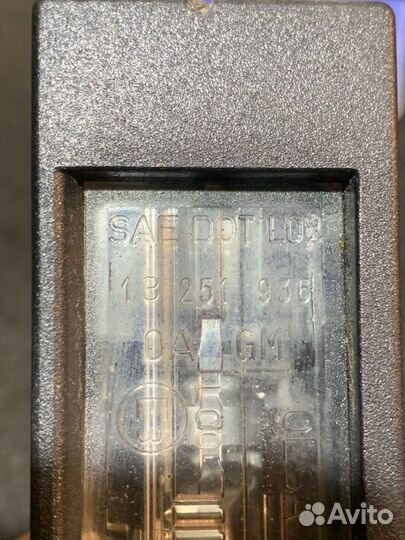 Фонарь подсветки номера Opel Insignia лифтбек