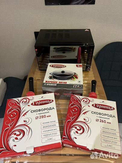 Сковорода/сотейник 24,26,28 Горница новые