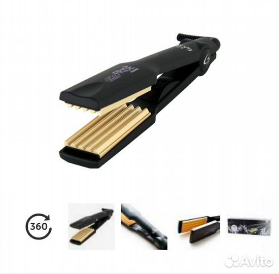 Щипцы для прикорневого объёма гофре ga.ma