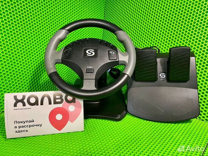 Игровой руль Turbo Wheel PS -115