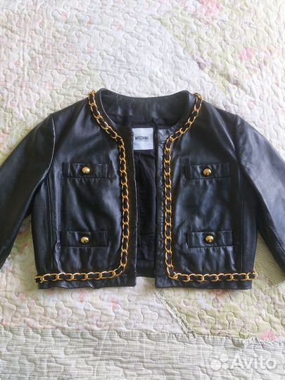 Moschino натуральная кожа