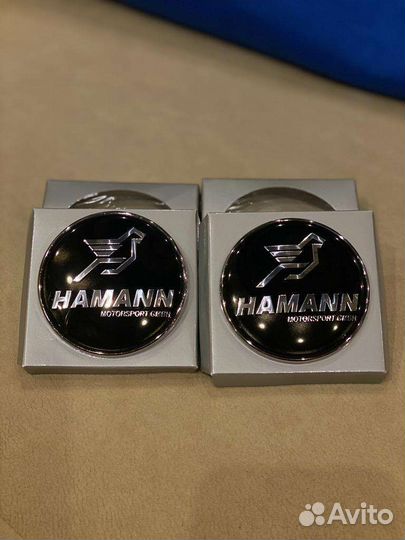 Эмблема hamann на BMW