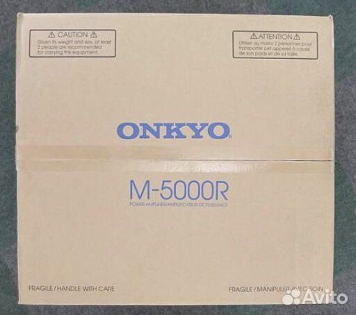 Новый onkyo M-5000R усилитель мощности