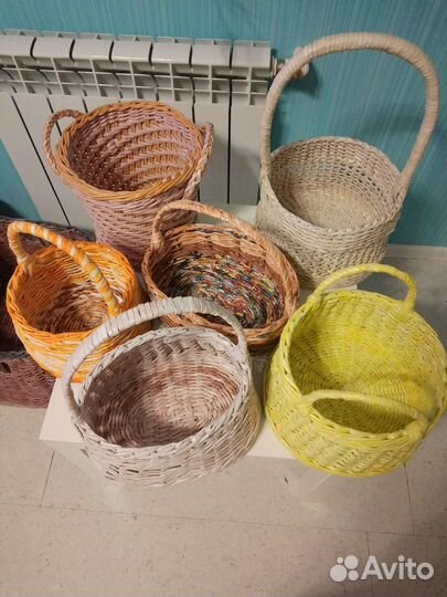 Корзина плетеная