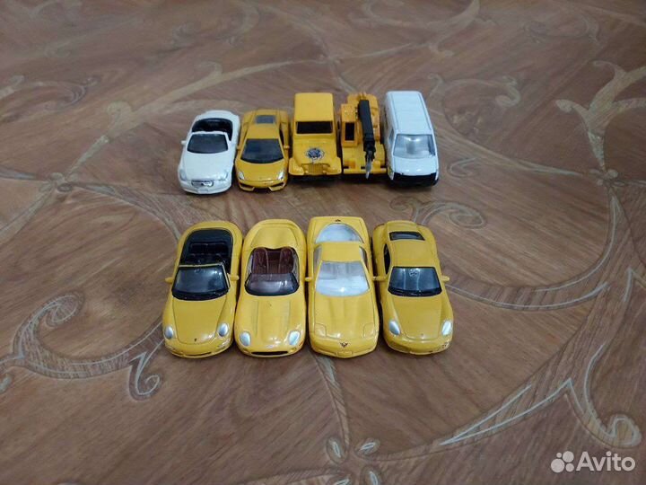 Машинки Welly, Maisto, RMZ City, Motor Max и др