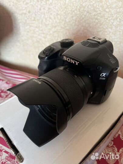 Зеркальный фотоаппарат sony a3500