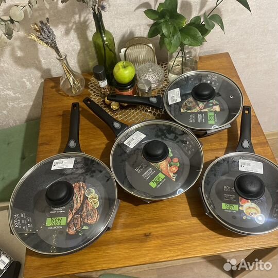 Набор сковородок магнит royal kuchen крышки