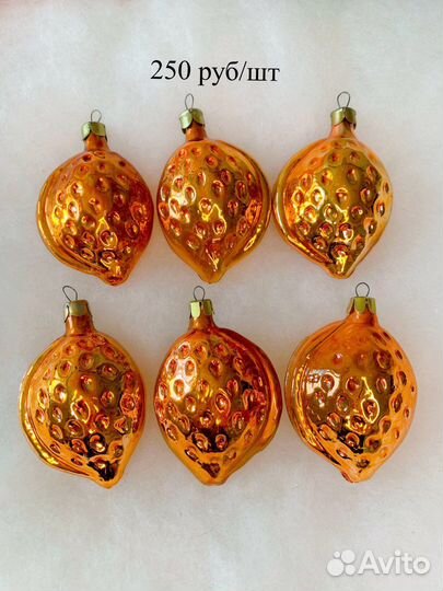 Елочные игрушки СССР